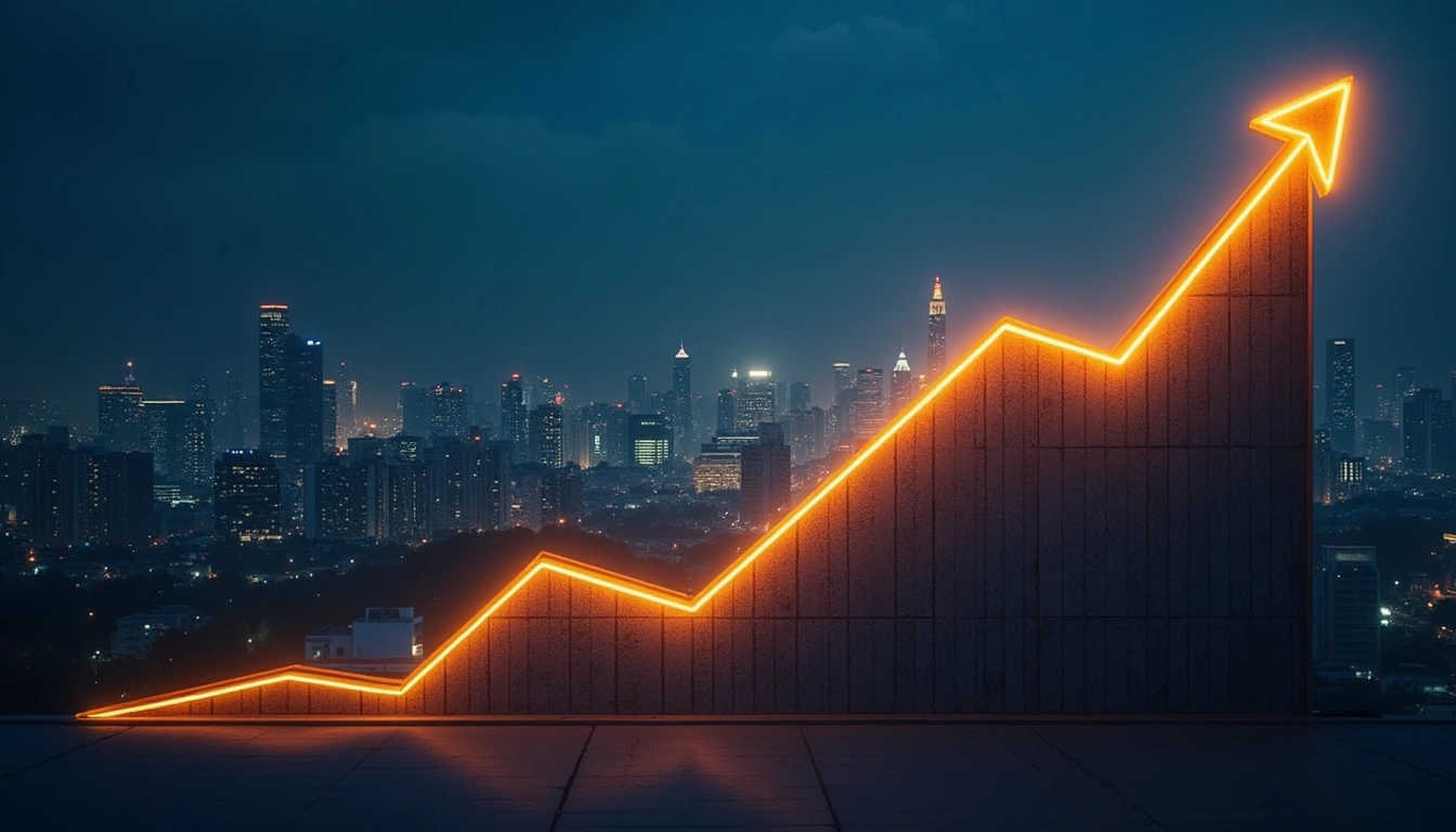 Cenário de crescimento de marca com autoridade e posicionamento estratégico consolidado